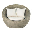 Fauteuil rond écru  Saint-Raphaël