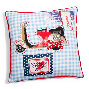 Housse de coussin Scooter Cerise Housse de coussin Scooter Cerise