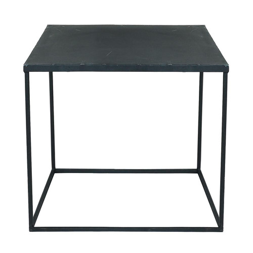 Couchtisch im IndustryStil aus Metall, B 45 cm, schwarz Couchtisch im IndustryStil aus Metall, B 45 cm, schwarz