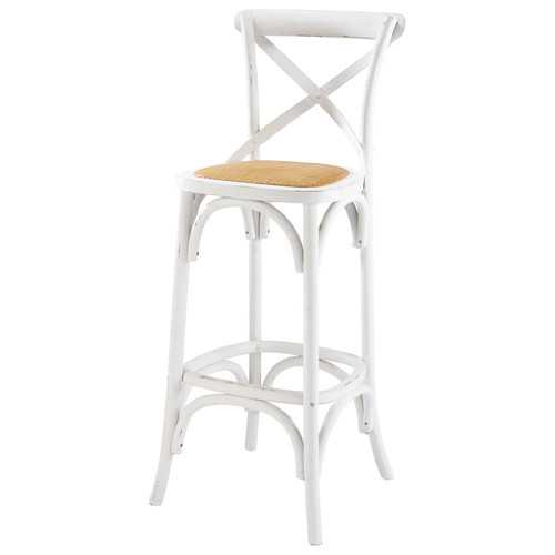 chaise de bar blanche chaise de bar en rotin et bouleau blanche tradition maisons du monde chaise de bar blanche chaise de bar en rotin et bouleau blanche tradition maisons du monde
