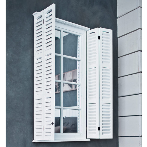 Grand miroir blanc maison du monde