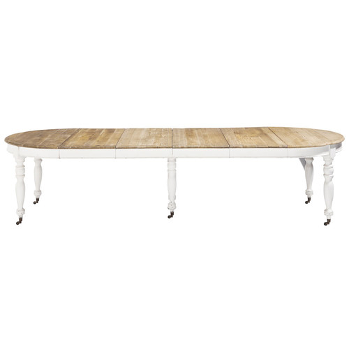 Table de salle à manger à rallonges et roulettes en bois L 325 cm Provence -> Table Exotique Maison Du Monde Table de salle à manger à rallonges et roulettes en bois L 325 cm Provence -> Table Exotique Maison Du Monde