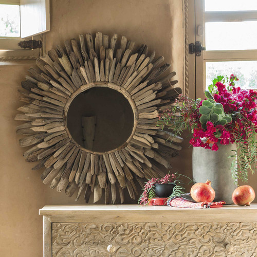 Miroir Bois Flotte Maison Du Monde : miroir en bois flott? d 74 cm karukera ce miroir rond karukera est Miroir Bois Flotte Maison Du Monde : miroir en bois flott? d 74 cm karukera ce miroir rond karukera est