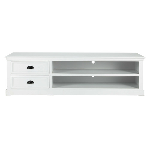 Meuble Tv Blanc Bois : Meuble Tv En Bois Blanc L 160 Cm Newportmaisons Du Monde Meuble Tv Blanc Bois : Meuble Tv En Bois Blanc L 160 Cm Newportmaisons Du Monde