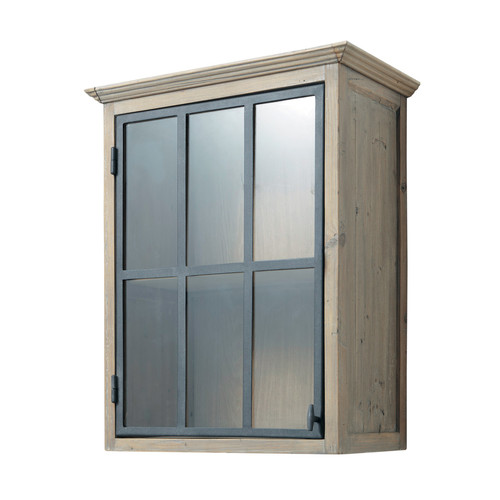 Meuble Haut Gris Cuisine Avec Porte Vitrée 2 Abattants Meuble Haut Meuble Haut Gris Cuisine Avec Porte Vitrée 2 Abattants Meuble Haut