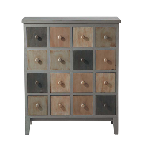 Schubladenschrank grau - Solferino