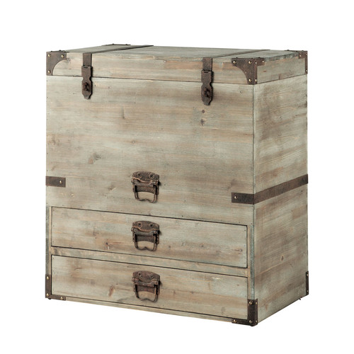 Malle en bois L 70 cm ROMARIC Maisons du Monde ~ Malle En Bois Maison Du Monde Malle en bois L 70 cm ROMARIC Maisons du Monde ~ Malle En Bois Maison Du Monde