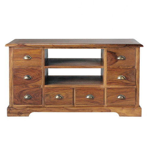 Meuble Tv Bois But : Meuble Tv En Bois De Sheesham Massif L 125 Cm Lubéronmaisons Du Meuble Tv Bois But : Meuble Tv En Bois De Sheesham Massif L 125 Cm Lubéronmaisons Du