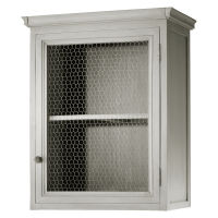 KÜCHE Wandschrank 60 Zinc