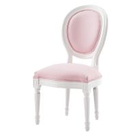 Kinderstoel roze Louis