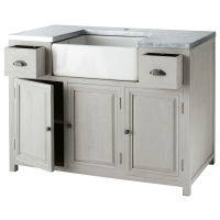 Meubel voor wasbak 120 Zinc
