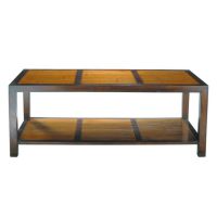 Rechthoekige salontafel Bamboo