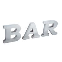 Buchstaben Bar