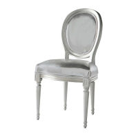 Stuhl silbern Louis