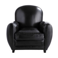 Fauteuil noir Oxford