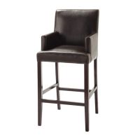Barsessel PVC braun Lounge
