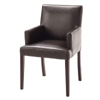 Sessel PVC braun Lounge