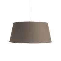 Drum Pendant Lamp in Taupe