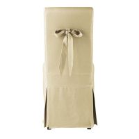 Linen Bow Chair Slipcover Margaux