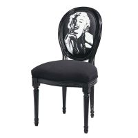 Black Marilyn chair Louis
