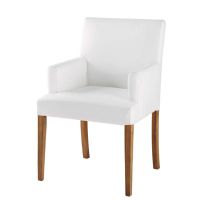 Sillón PVC blanco Lounge