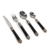 Kit 24 piezas Barroco negro