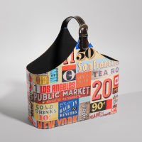 Portarrevistas patchwork Vintage
