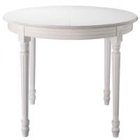 Mesa de comedor blanca Louis