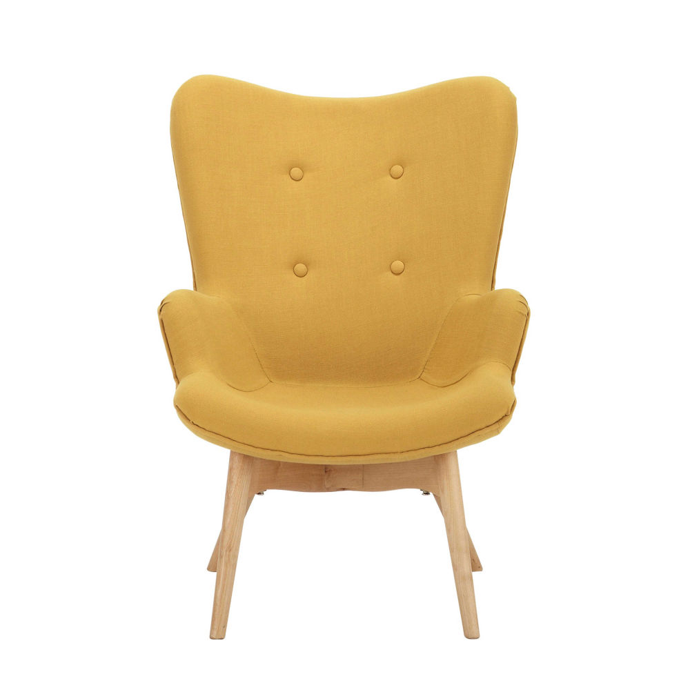 Poltrona vintage gialla per bambini in legno e tessuto iceberg ... Appendiabiti per bambini