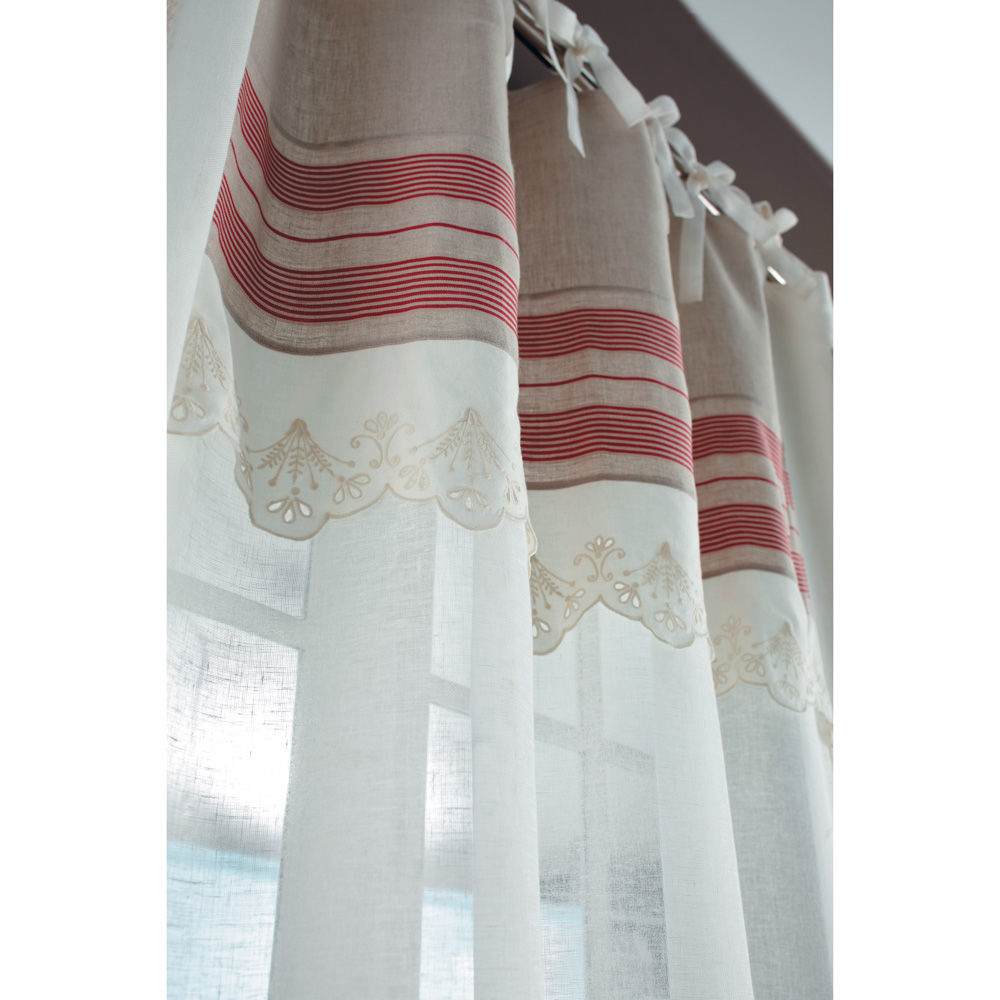 rideau pour cuisine en lin