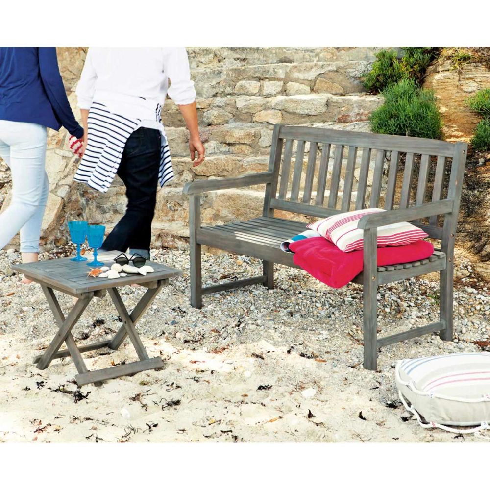 banquettes de jardin banquette de jardin bois grise saint malo
