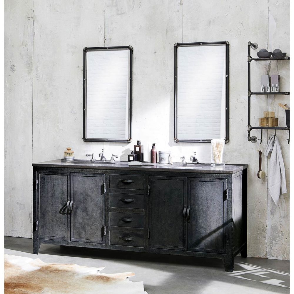 Mobile bagno hd: mobili per bagno sospesi slide. basalto "lava ... Pavimenti per bagni moderni