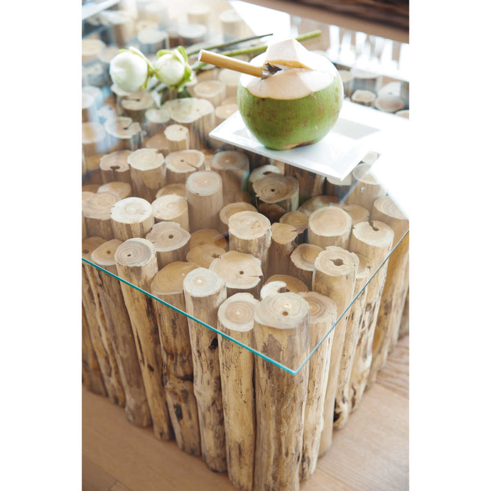 Table basse en verre et teck effet vieilli L 110 cm Dune Maisons du Monde -> Table Basse Teck Maisons Du Monde Table basse en verre et teck effet vieilli L 110 cm Dune Maisons du Monde -> Table Basse Teck Maisons Du Monde