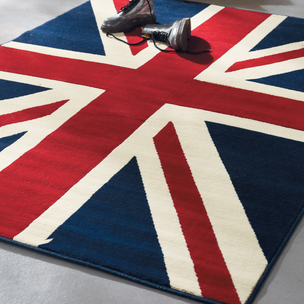 Tapijt Union Jack 140×200 Maisons du Mon Tapijt Union Jack 140×200 Maisons du Mon