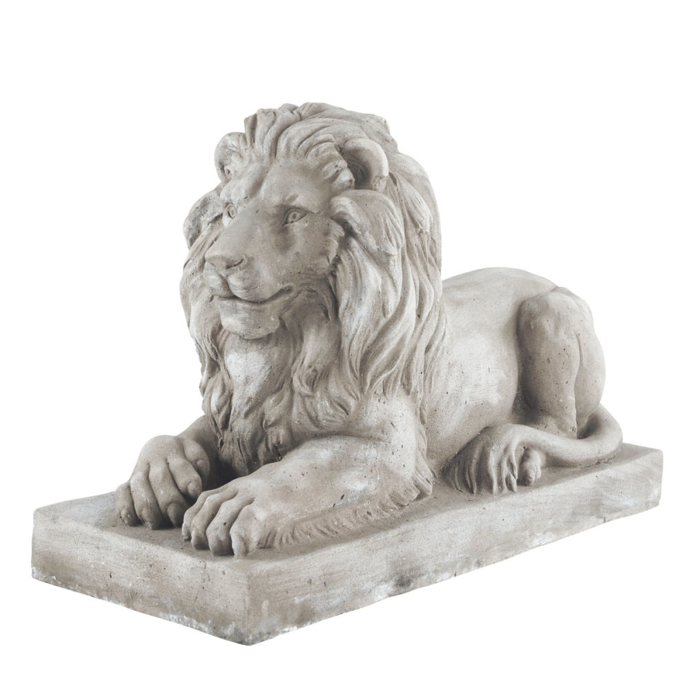 Tambisa small lion statue Maisons du Monde