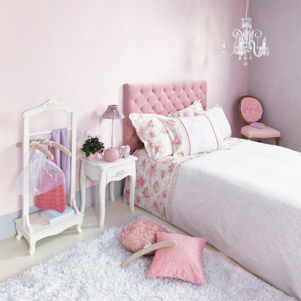 Tete lit rose