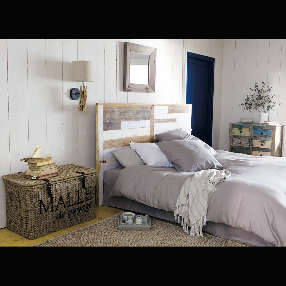 Chambre blanc et aubergine: chambre coucher adulte. comment ...