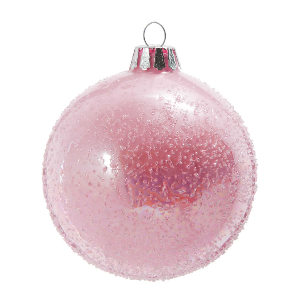 Boule noel rose Boule noel rose