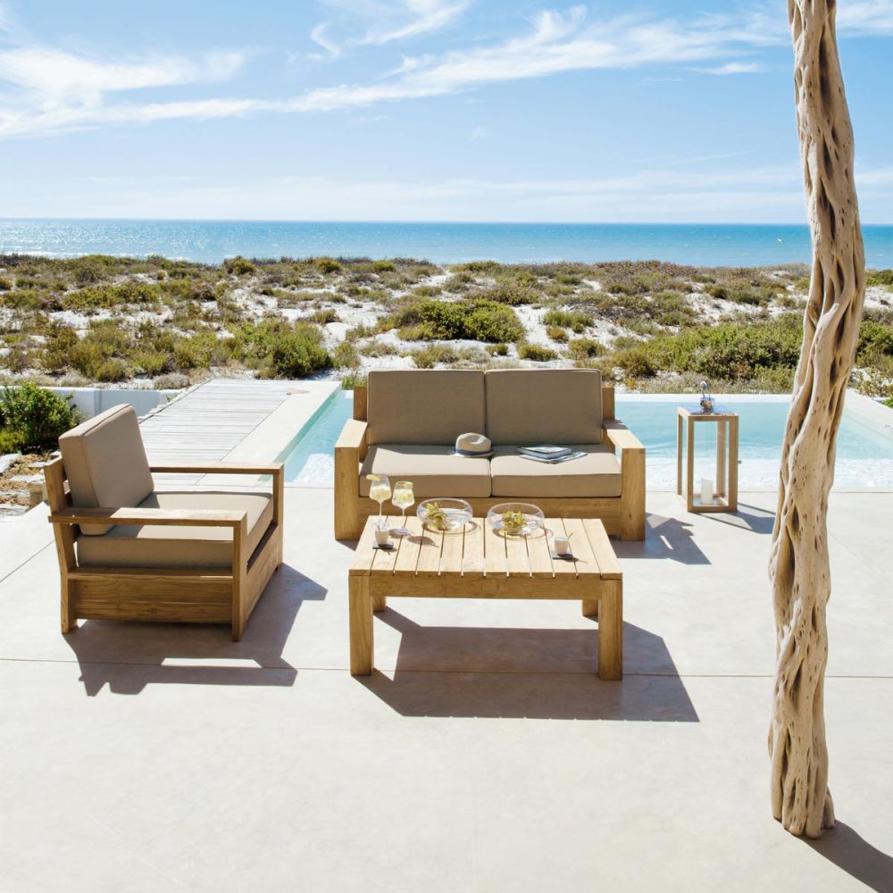Table basse de jardin en teck L 102 cm Cadaques Maisons du Monde -> Table Basse Teck Maisons Du Monde Table basse de jardin en teck L 102 cm Cadaques Maisons du Monde -> Table Basse Teck Maisons Du Monde