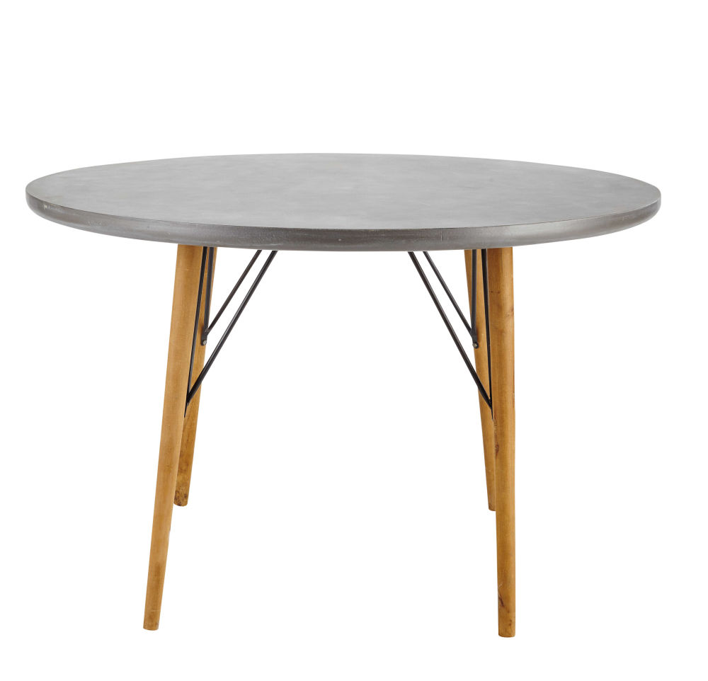 Tavolo rotondo in legno per sala da pranzo d 120 cm cleveland ... Istruzioni montaggio cassettiera oslo