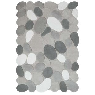 Tapis Galet gris