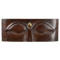 Plaque murale yeux Bouddha