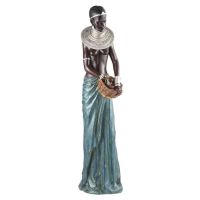 Statue Bleu Masai