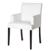 Fauteuil blanc Lounge