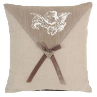 Housse de coussin  Ange petit noeud