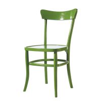 Chaise verte Bistrot