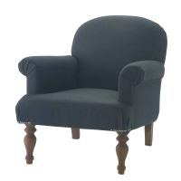 Fauteuil gris Cabourg