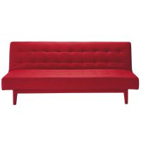 Canapé rouge 3 places
convertible Studio