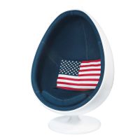 Fauteuil flag Coquille
