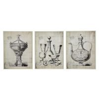 Ensemble de 3 toiles Renaissance